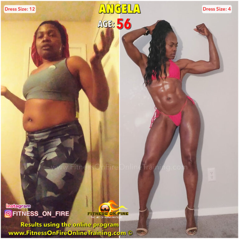 Angela's documented Fitness On Fire chapter